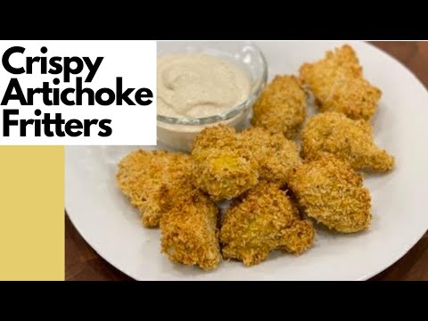 PLANT-BASED QUICK COOKING SHOW: Oil-Free Crispy Artichoke Fritters