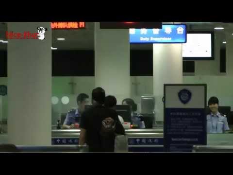 [Fan cam]140805 Nichkhun Shenzhen airport departure/Incheon arrival