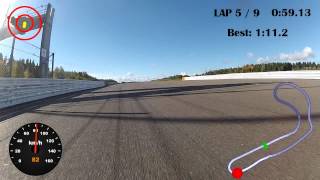 preview picture of video 'Time Attack Final Mantorp BMW Sport Club'