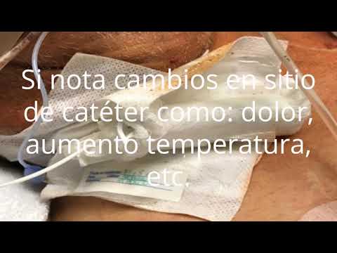Cuidados del catéter | Hemodiálisis