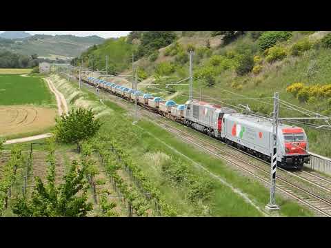 E494.581 + G2000.51 CFI (Coils da Terni) a Passo Corese