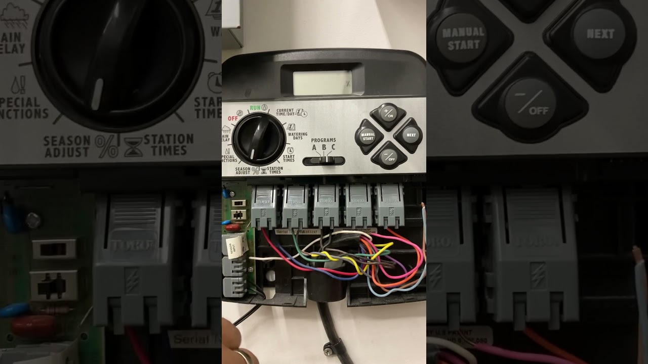 Blowout tip toro 212 controller