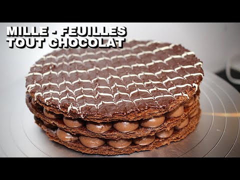 Mille - feuille tout chocolat