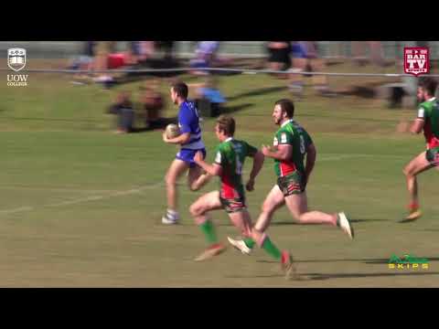 2018 IDRL Reserve Grade Round 13 Highlights - Thirroul Butchers Vs Corrimal Cougars