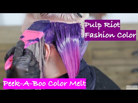 Pulp Riot Fashion Color | Graduated bob | Peek-a-boo...