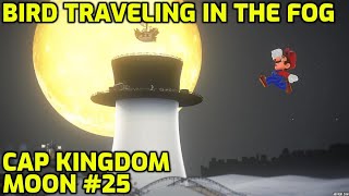 Super Mario Odyssey - Cap Kingdom Moon #25 - Bird Traveling in the Fog