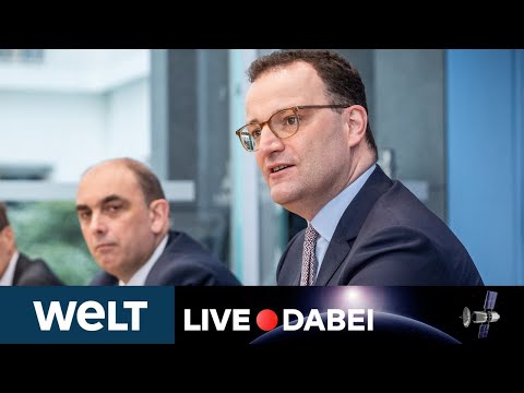 WELT LIVE DABEI: Briefing von Jens Spahn zur aktuellen Corona-Lage in Deutschland