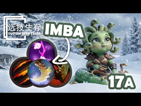Medusa Round 59 Best Skills Combo - Dota 2 Custom Hero Chaos
