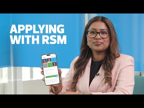 RSM UK's early careers recruitment process