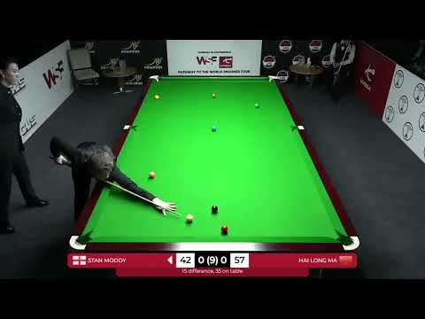 Stan Moody vs Hai Long Ma, 2023 Final - Cue Ball Path