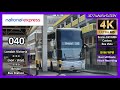 National Express 040 London Victoria Bristol Bus Station Non Stop 4K UW