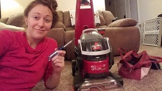 Cleaning top & bottom suction gate areas on Bissel Pro Heat 2x Pet Carpet Cleaner