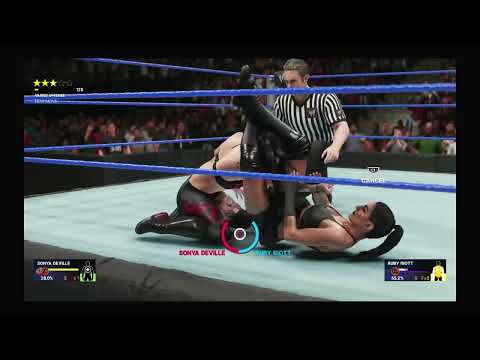 WWE 2K19 - PS4 Gameplay - Sonya Deville vs Ruby Riott