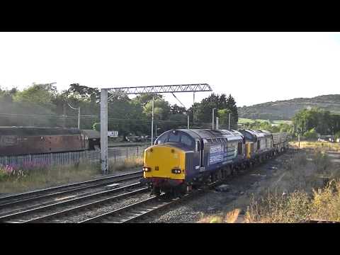 DRS 37607+37667. 6K73. Carnforth. 12/08/13