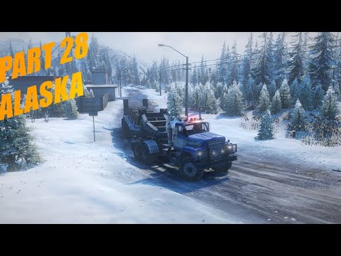 Hidden Task Complete In Alaska In #SNOWRUNNER PART 28