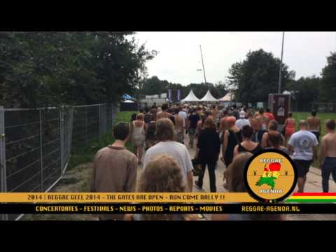 Festival gates opening @ Saturday for Reggae Geel 2014