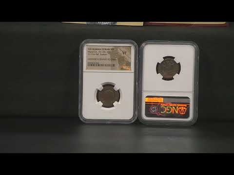 Roman Bronze - Age of Chaos - Maximian (286 to 308) NGC