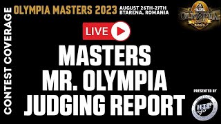 ! Masters Mr Olympia Judging Report | Giles Thomas