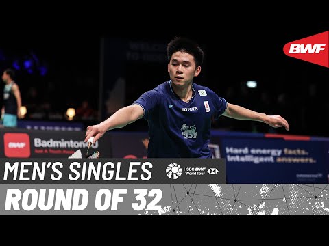 VICTOR Denmark Open 2023 | Kunlavut Vitidsarn (THA) [4] vs. Rasmus Gemke (DEN) | R32