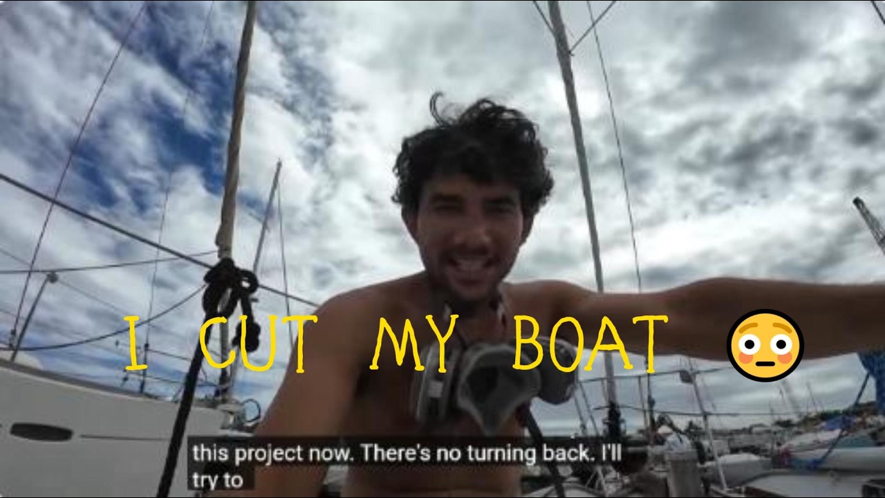 5 Months to Go 😳 Solo Boat Refit Gets REAL | Cutting Windows & Major Fixes for GGR 2026