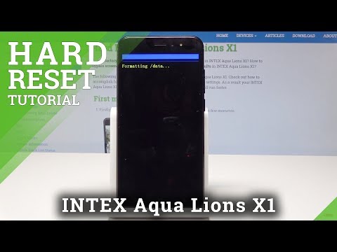HARD RESET INTEX AQUA LIONS x1 - Bypass Screen Lock / Wipe Data