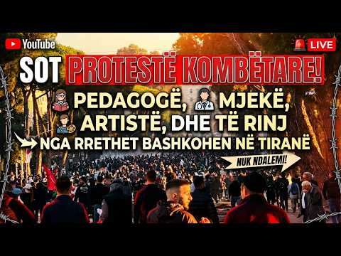 🔴LIVE | Dita e 13-të e revoltës studentore/Protestuesit mblidhen para Ministrisë së Arsimit