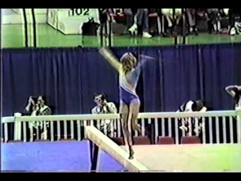 8th AA Hana Ricna BB   1985 World Gymnastics Championships 9 750