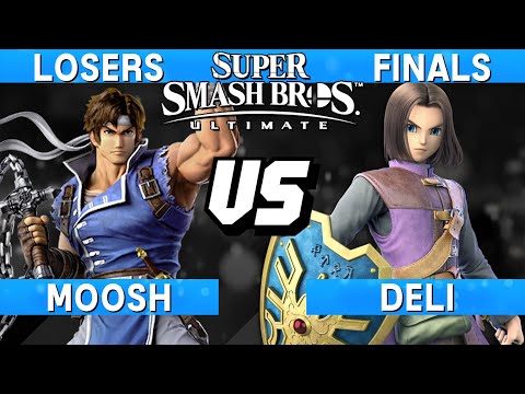 Smash Ultimate Tournament Losers Finals - Moosh (Richter) vs Deli (Hero) - S@LT 204