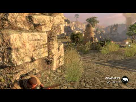 Sniper Elite 3 HALFAYA PASS Mission 3 AUTHENTIC PART 13