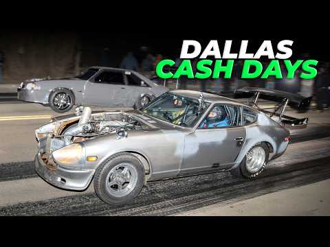 Street Racers BATTLE TRACTION on Cold Texas Streets (1500-2000hp Cash Days)