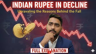 Indian Rupee in Decline💰📉: Unraveling the Reasons Behind the Fall#IndianRupee #CurrencyDecline