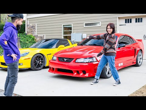 Teaching my Sister How to Drive a Manual Car...