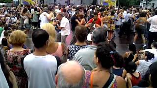 Baile de Tango antes del concierto de Adriana Varela ( I )