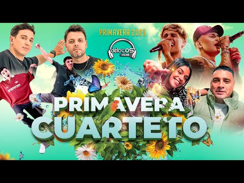 Enganchados Primavera 2025 ♥️🪗🌸🌺🌹🌼#Cuarteto 🎹​ | De Locos Online