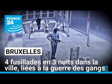 Brussels: Four shootings in three nights in the city, linked to gang warfare