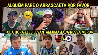 REAÇÕES dos ANTIS DESCONTROLADOS COM SHOW DO ARRASCAETA NO MUNDIAL - FLAMENGO 1X0 CRUZ AZUL