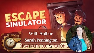 Author Game & Chat: Escape Room Simulator with Sarah Pennington