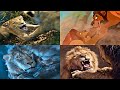 Mufasa The Lion King 1994 2019 2024 Taka Saves Mufasa Vs Scar Kills Mufasa Graphic