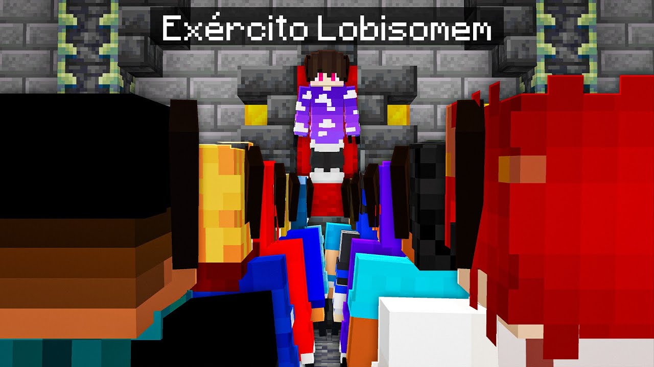 TRANSFORMEI TODOS EM LOBISOMEM - Minecraft Absurdo