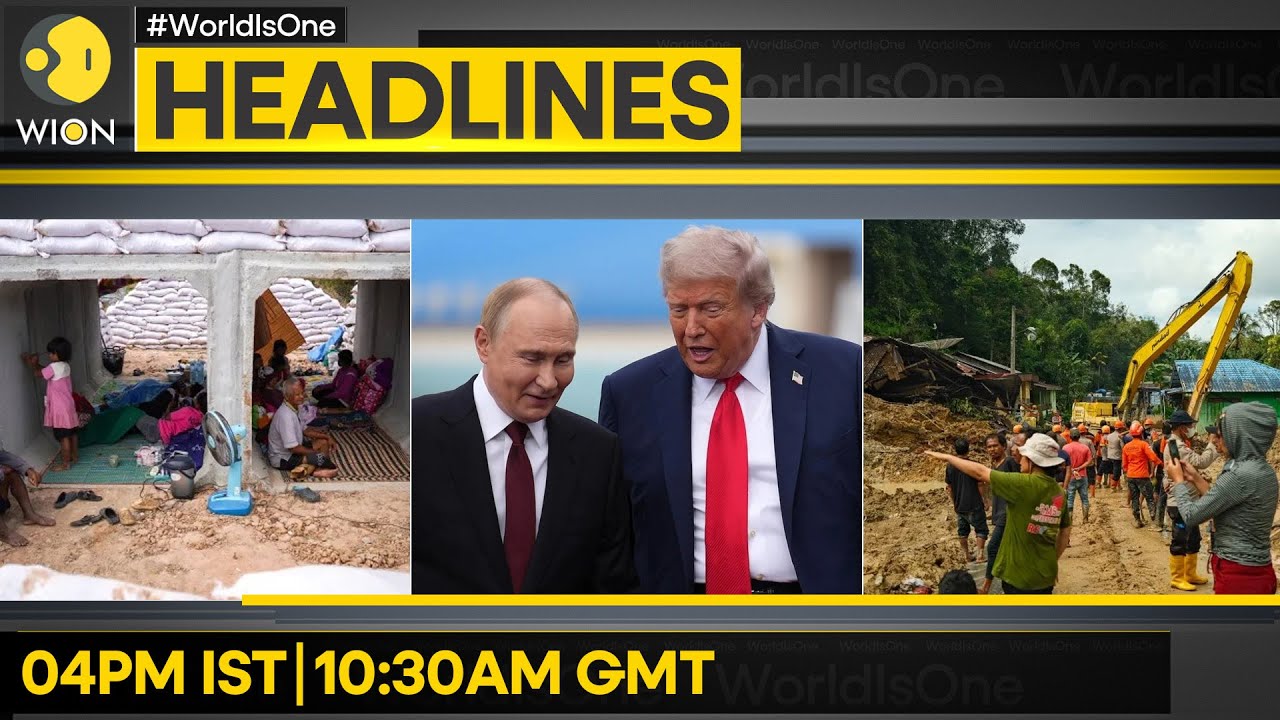 Thai-Cambodia Clash: 500,000 in Shelters | 'Trump's Ukraine View Aligns With Russia' | WION Headline