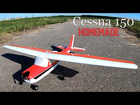 Cessna 150 RC Plane full build DIY