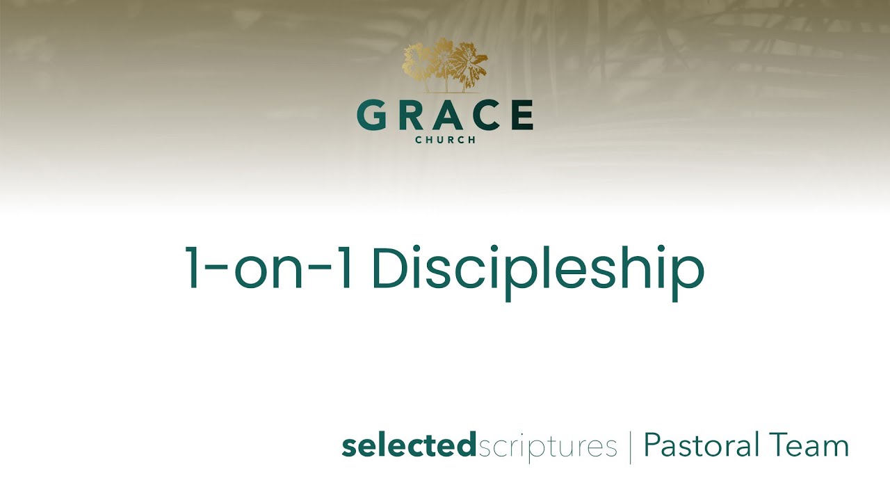 What Does Discipling Look Like?