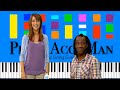 CBeebies Let S Play Theme Song Slow EASY Medium 4K Piano Tutorial