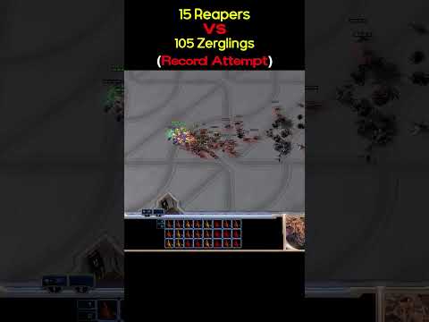 15 Reapers vs 105 Zerglings (World Record)