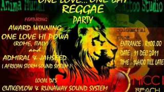 ONE LOVE HI POWA from Italy, first time in South Africa, Johannesburg, 11th December 2011 PART 2