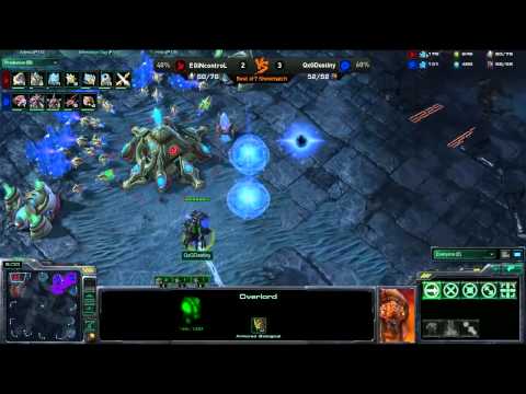 Playhem Showmatch: QxGDestiny (Z) vs EGiNcontroL (P) - Game 6 Part-1