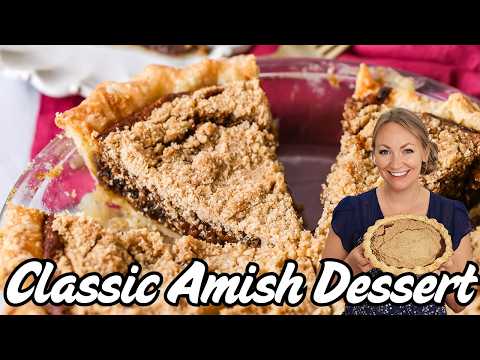 The Most Unique Amish Pie: Shoofly Pie