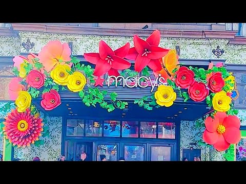 2024 Macy’s Flower Show | First Day Opening Ceremony | Herald Square NewYork