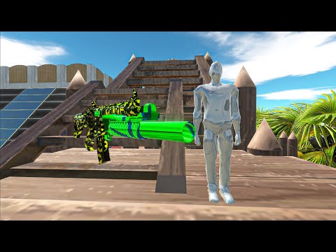 ⚡FPS GRENADE LAUNCHER EXPLOSIVE DEATH RUN TEST⚡-Animal Revolt Battle Simulator