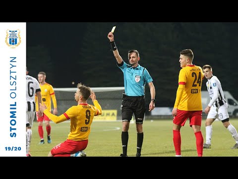 Skrót meczu Sandecja Nowy Sącz - Stomil Olsztyn